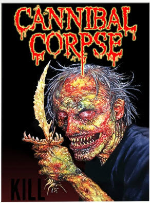 CANNIBAL CORPSE - KILL CANVAS POSTER