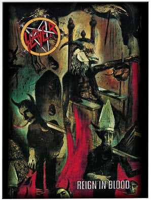 SLAYER - REIGN IN BLOOD CANVAS POSTER