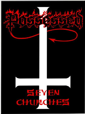 POSSESSED - SEVEN CHURCHES POLYESTER POSTER