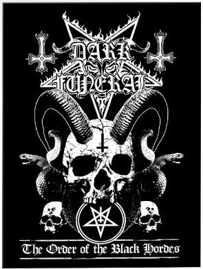 DARK FUNERAL - THE ORDER OF THE BLACK HORDES CANVAS POSTER