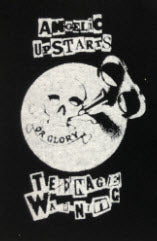 ANGELIC UPSTARTS - TEENAGE WARNING PATCH