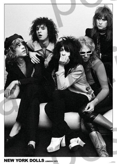 NEW YORK DOLLS - BAND PICTURE LONDON 1973