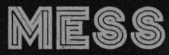 MESS - MESS LOGO STICKER