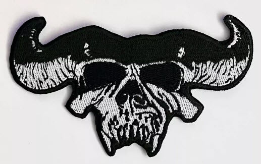 DANZIG - SKULL CUT OUT EMBROIDERED BACK PATCH