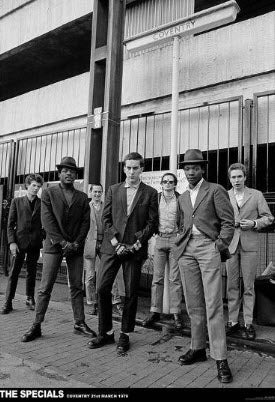 SPECIALS - COVENTRY 21ST 1979 CANVAS POSTER