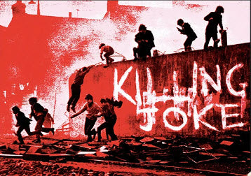 KILLING JOKE - FIRST ALBUM CANVAS POSTER