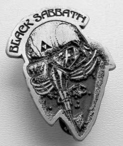 BLACK SABBATH - IRON MAN METAL PIN