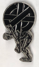 CRASS - MARCH METAL PIN