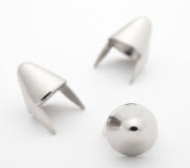 LARGE ENGLISH 77 CONE STUDS (PACK OF 20) - FREE SHIPPING