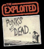 EXPLOITED - PUNKS NOT DEAD BACK PATCH