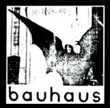 BAUHAUS - BELA LUGOSI'S BAT BACK PATCH