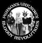 CRASS- PERSONS UNKNOWN BACK PATCH