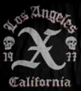 X - LOS ANGELES 1977 BACK PATCH