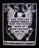 TSOL - FUCK THE SYSTEM BACK PATCH