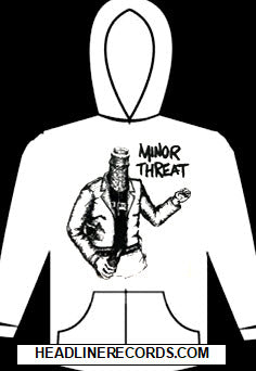 MINOR THREAT - BOTTLED VIOLENCE HOODIE SWEATSHIRT