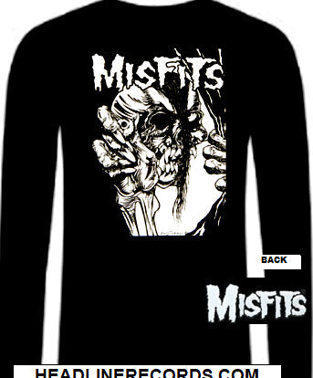 MISFITS - PUSHEAD EYEBALL LONG SLEEVE