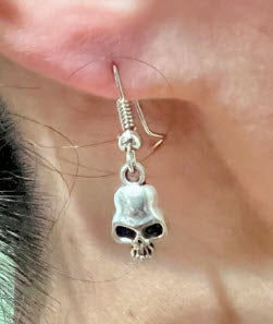 EARRING - SMALL SKULL #4 WITHOUT JAW