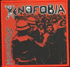 XENOFOBIA - PRESIONADOS WOVEN PATCH