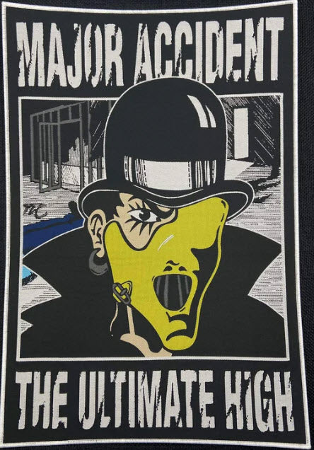 MAJOR ACCIDENT - THE ULTIMATE HIGH WOVEN BACK PATCH