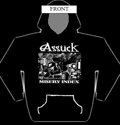 ASSUCK - MISERY INDEX HOODIE SWEATSHIRT