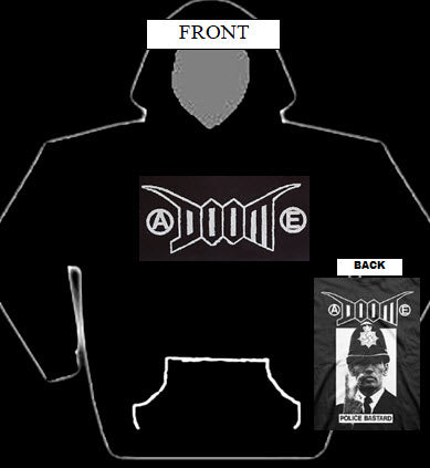 DOOM - POLICE BASTARD HOODIE SWEATSHIRT