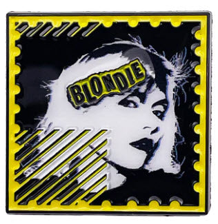 BLONDIE - STAMP ENAMEL BADGE