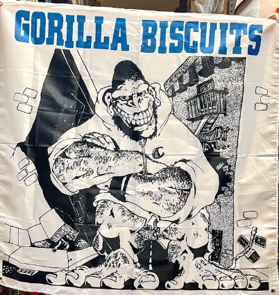 GORILLA BISCUITS - EP COVER FABRIC FLAG BANNER