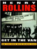HENRY ROLLINS - GET IN THE VAN BOOK