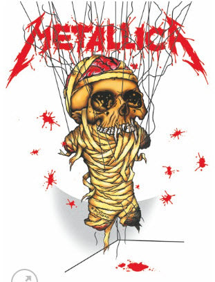 METALLICA - ONE FABRIC FLAG BANNER