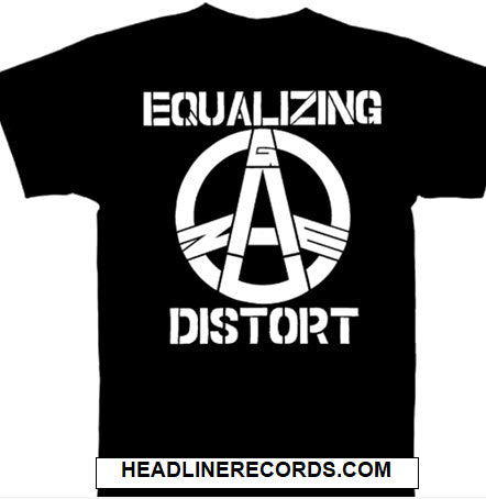 GAUZE - EQUALIZING DISTORT TEE SHIRT