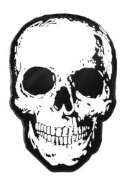ENAMEL PIN - ANATOMICAL SKULL