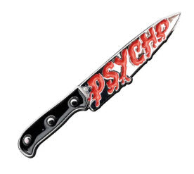ENAMEL PIN - PSYCHO KNIFE