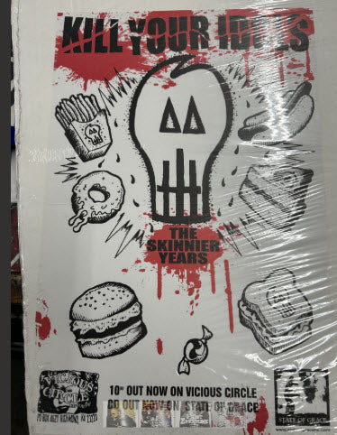 KILL YOUR IDOLS - THE SKINNIER YEARS POSTER