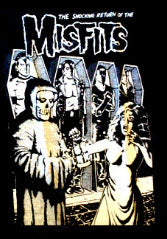 MISFITS - THE SHOCKING RETURN OF THE MISFITS BACK PATCH
