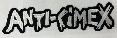 ANTI CIMEX - ANTI CIMEX DIE CUT BIG EMBROIDERED BACK PATCH