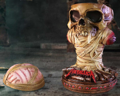 METALLICA - ONE BUST STORAGE BOX 8" INCHES