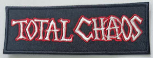 TOTAL CHAOS - TOTAL CHAOS EMBROIDERED PATCH