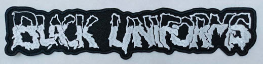 BLACK UNIFORM - BLACK UNIFORM COLOR CUT OUT EMBROIDERED PATCH