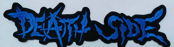 DEATHSIDE - DEATHSIDE COLOR CUT OUT EMBROIDERED BACK PATCH
