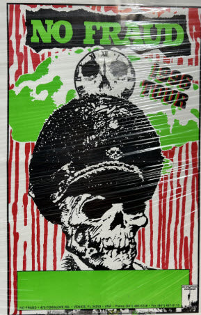 NO FRAUD 1996 TOUR POSTER