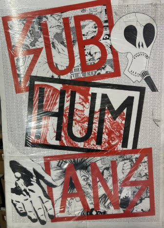 SUBHUMANS - SUB HUM MANS 24" X 36" POSTER