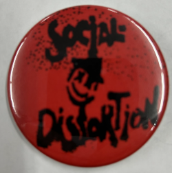 SOCIAL DISTORTION - LOGO 2.25" BIG BUTTON