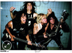 SLAYER - BAND PICTURE 1986 POSTER