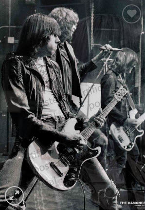 RAMONES - CBGB 1977 POSTER