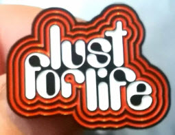 IGGY POP - LUST FOR LIFE ENAMEL PIN