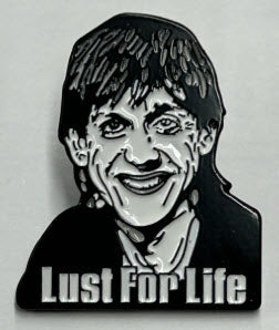 IGGY POP - LUST FOR LIFE PICTURE ENAMEL PIN