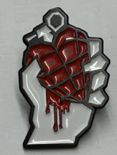 GREEN DAY - AMERICAN IDIOT CUT OUT ENAMEL PIN