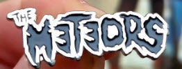 METEORS - NEW LOGO CUT OUT ENAMEL PIN