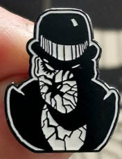 MAJOR ACCIDENT - RESPECTABLE CUT OUT ENAMEL PIN