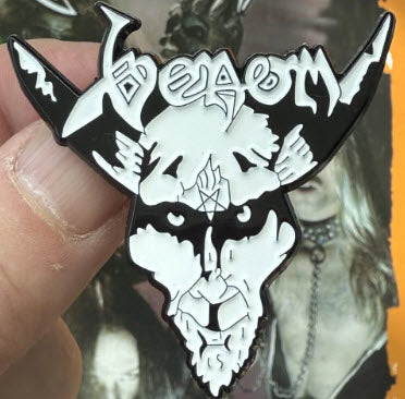 VENOM - LOGO CUT OUT ENAMEL PIN